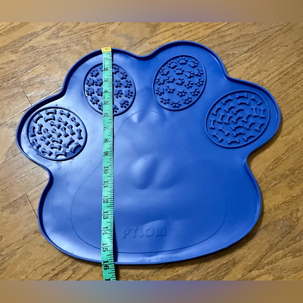 💥⚡️HP⚡️💥Ptlom Extra large thick mat. of blue color. for slow feeders for dogs - Picture 3 of 8
